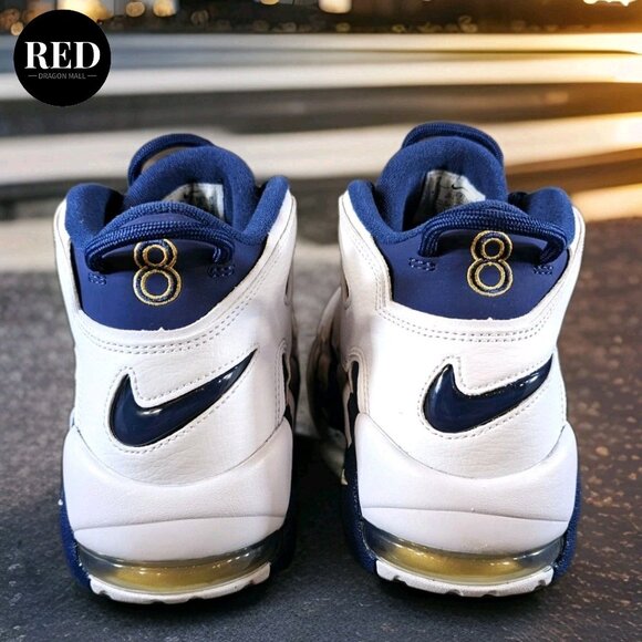 Nike Air More Uptempo 96 Shoes Olympic 2024 Navy White FQ8182-100 - Men\'s Sz 12 main image 6